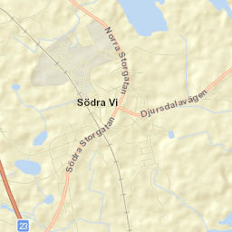 Södra Vi Street Map