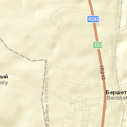 Bershet’ Street Map