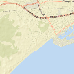 Skagen Street Map