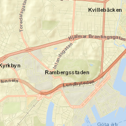 Göteborgs stad Street Map