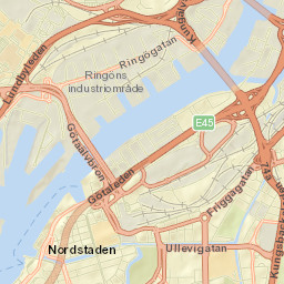 Göteborg Street Map