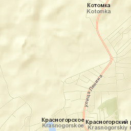 Krasnogorskoye Street Map