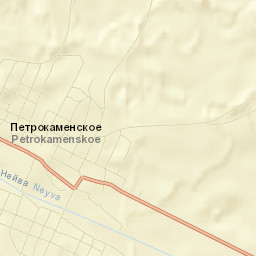 Petrokamenskoye Street Map