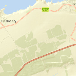 Portknockie Street Map