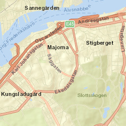 Majorna Street Map