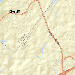 Öjersjö Street Map