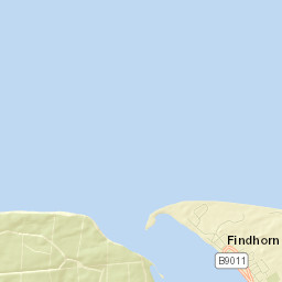 B9011, Findhorn, Moray IV36, UK Street Map