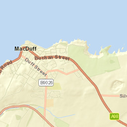 Macduff Street Map