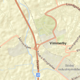 Vimmerby Street Map