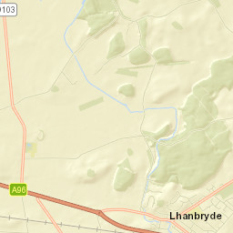 Lhanbryde Street Map