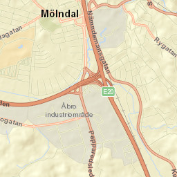 Mölndal Street Map