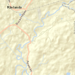 Rävlanda Street Map