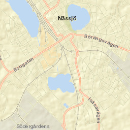 Nässjö Street Map