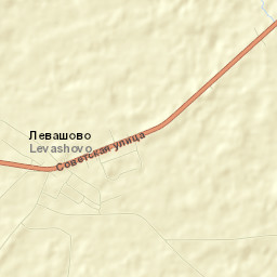 Levashevo Street Map