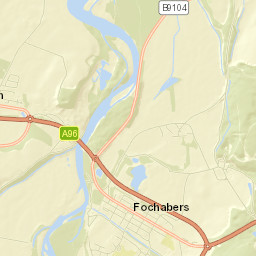 Fochabers Bridge, Fochabers, Moray IV32, UK Street Map