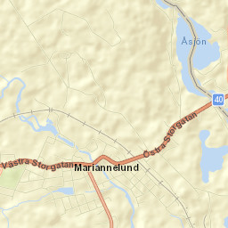 Mariannelund Street Map