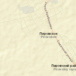 Pirovskoye Street Map