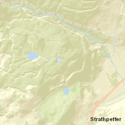 A834, Strathpeffer, Highland IV14, UK Street Map