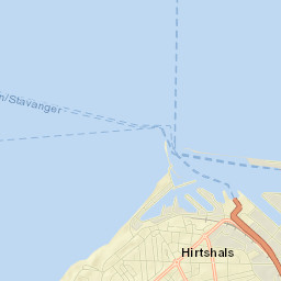 Hirtshals Street Map