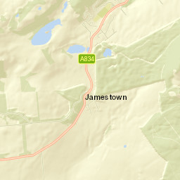 Strathpeffer Street Map