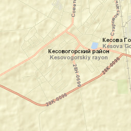 Kesova Gora Street Map