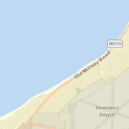 Old Military Road, Inverness, Highland IV2, UK Street Map