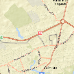 Valmiera Street Map