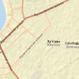 Uglich Street Map