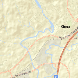 Kinna Street Map