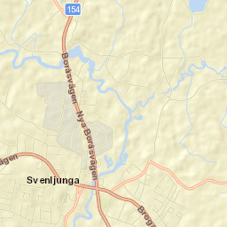 Svenljunga Street Map