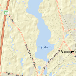 Vaggeryd Street Map