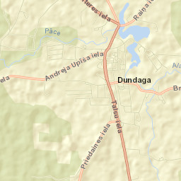Dundaga Street Map