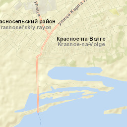 Krasnoye-na-Volge Street Map