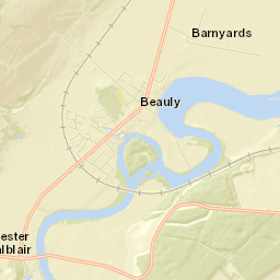 Beauly Street Map