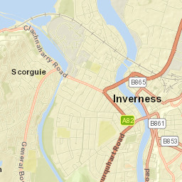 General Booth Road, Inverness, Highland IV3, UK Street Map