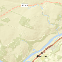Charlestown of Aberlour Street Map