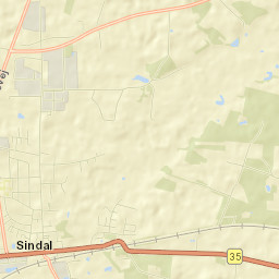 Sindal Street Map