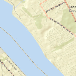 Zavolzhsk Street Map