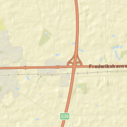 Hjørring Kommune Street Map
