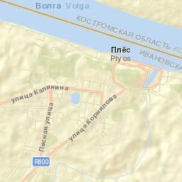 Plës Street Map