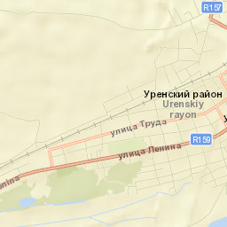 Uren’ Street Map