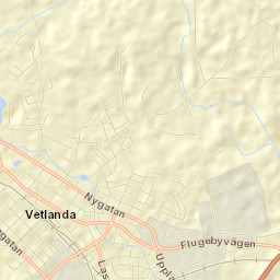 Vetlanda Street Map