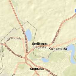 Smiltene Street Map