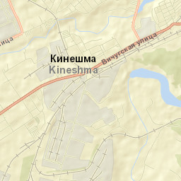 Kineshma Street Map