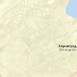 Kirovgrad Street Map