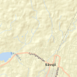 Sävsjö Street Map