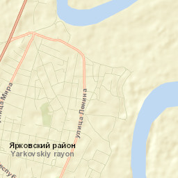 Yarkovo Street Map