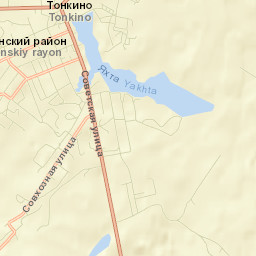 Tonkino Street Map