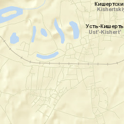 Ust’-Kishert’ Street Map