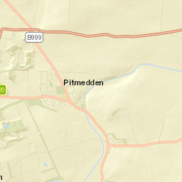 Pitmedden Street Map